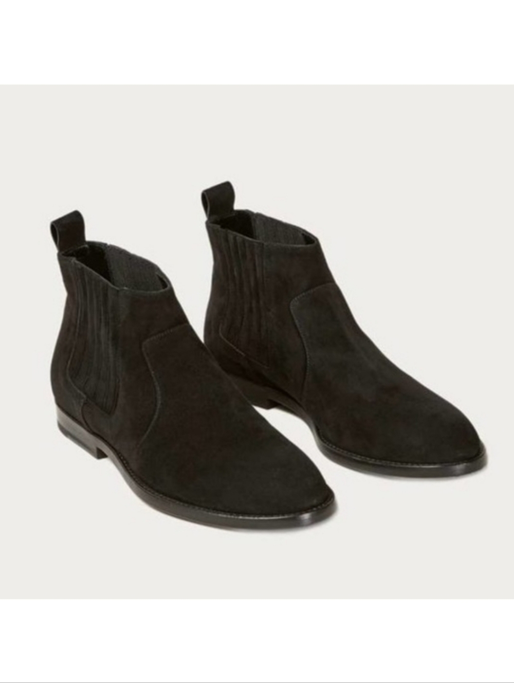 Jenni Kayne Sonoma Chelsea Suede Boot Brown Black Women's 7